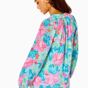 Lilly Pulitzer Elsa silk blouse